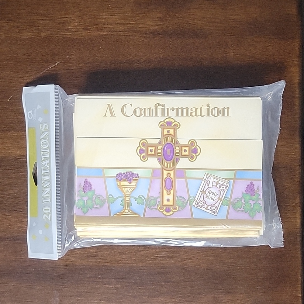✨️💲2️⃣ ✨️ NEW- Confirmation Invitations ( Pkg 20 Invitations)